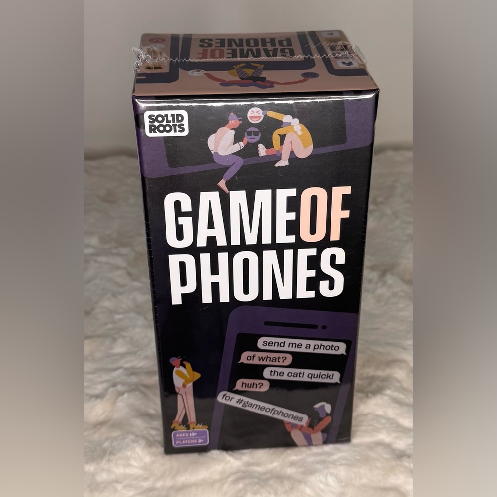 Game of Phones, Use Your Phone to Get Ahead, 3-10 Players, Ages 13 & Up